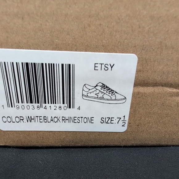 Vintage Havana Grande Slip On Women's Sneaker US 7.5 Black & White - Picture 15 of 16